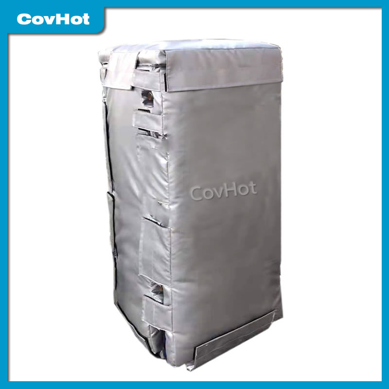 板式换热器保温衣厂家 化工蒸汽食品供热行业适用 测量安装