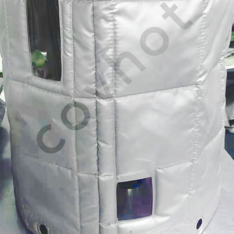 可拆卸柔性反应釜保温衣厂家 耐高温550°C来图定制 批量优惠