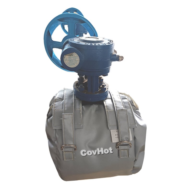 柔性蝶阀保温套 工厂防泄漏隔热罩 耐高温 节能耐酸碱