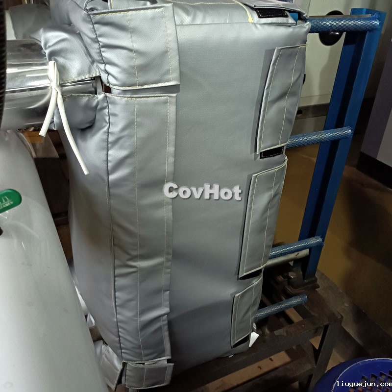 板式换热器保温套 美观方便拆卸 热力化工新材料行业适用