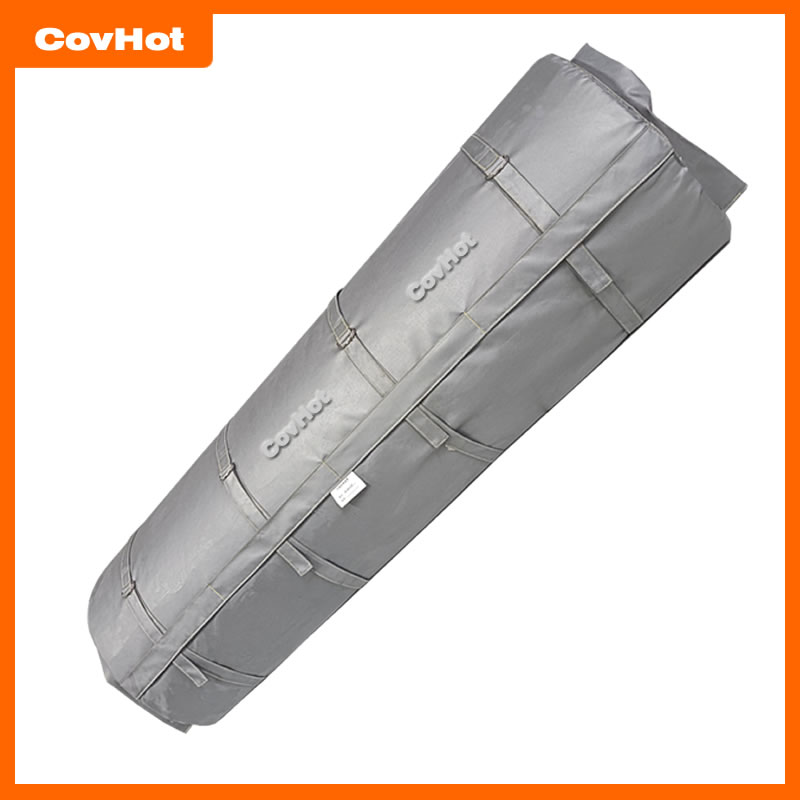 热力/蒸汽管道弯头保温套 新型保温材料 美观提高企业形象