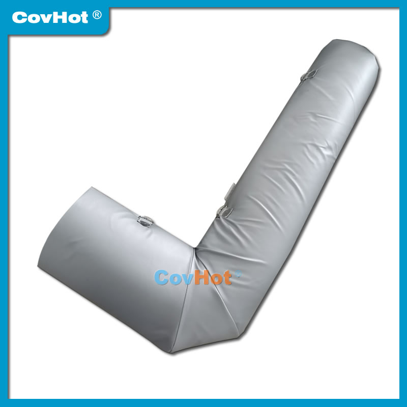 冬季管道柔性可拆卸保温衣 方便拆卸 内部可添加电伴热系统