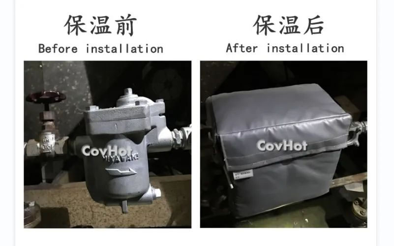 内蒙古包头化工企业 仪表冬季防冻保温套